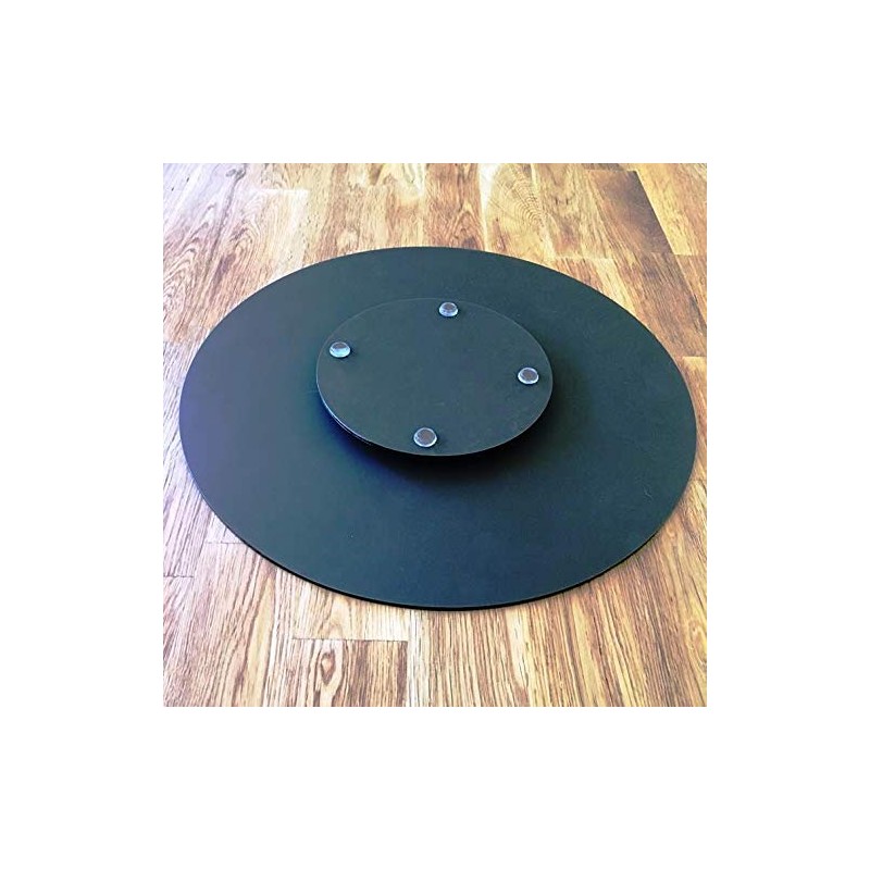 Black Acrylic Lazy Susan