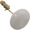 Pentair Float Valve, Water Leveler, AutoFill, Brass