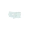 Secure 1/8 Inch Premium R Type Natural Nylon Screw Mount