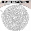 Yaocom 50ft Jack Chain with 10 pcs S Hooks Galvanized