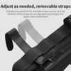 TOSUOD Bike Frame Bag - 3 Multi-Position Straps Secure Mount,