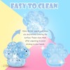 Clear Squishy Paw,Fufu Squishy Fidget Toys Pack,Cat Paw Squeeze Toys,Cute