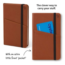 IF Bookaroo A6 'Pocket' Notebook - Brown