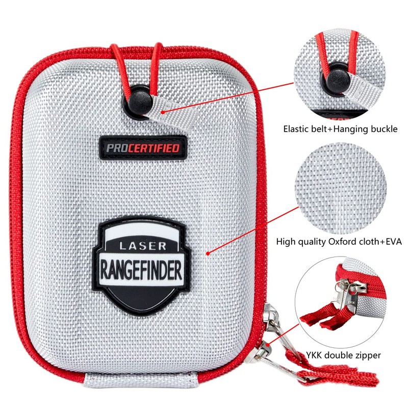 JAWEGOLF Golf Rangefinder Hard Case, Hard Case, Bum Bag, Hip