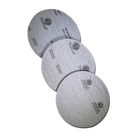 TruCut Sanding Pads | 3 Pack High | 5" Diameter | Sanding Pads Made for Bowling Balls | Bowling Ball Resurfacing Pads | Surface Management | Bowling Ball Restoration | Bowling Supplies & Accessories