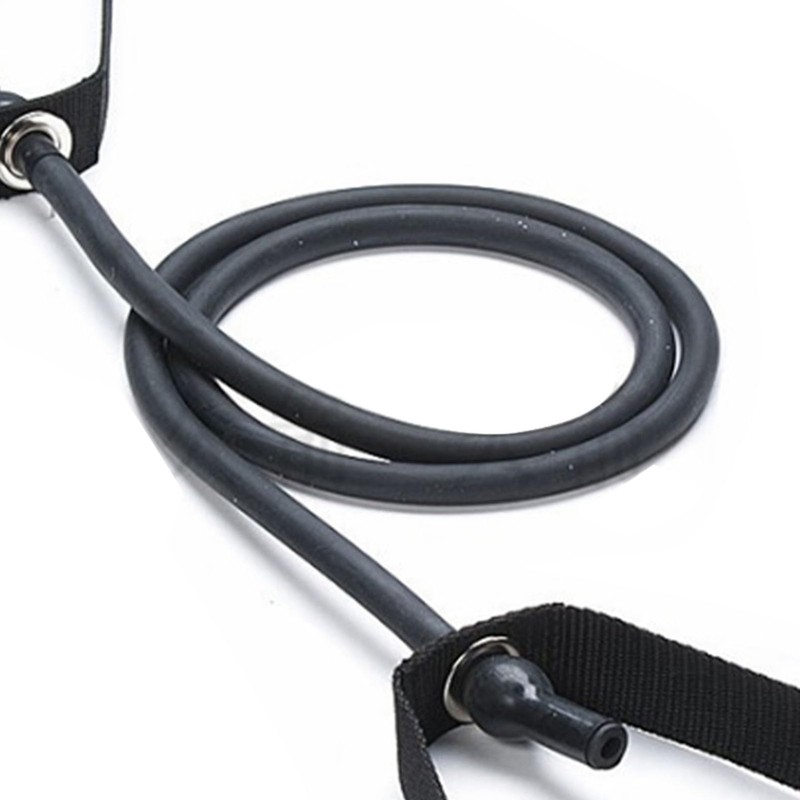 Fitness Elastic Puller Rope, 30 lb TPE Straight Tension Rope