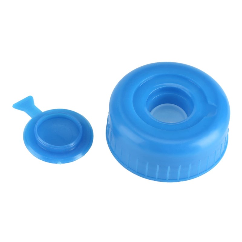 KIMISS 5 uds botella de agua potable de galón azul