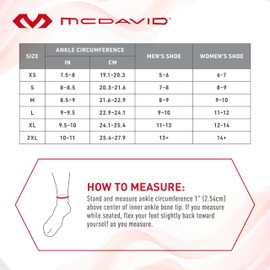 McDavid Ankle Brace Ultralight for Sprained Ankle, Figure 8 Ankle Braces, Lace up Ankle Brace, Ankle Braces for Men and Women, Ankle Support Brace and Stabilizer