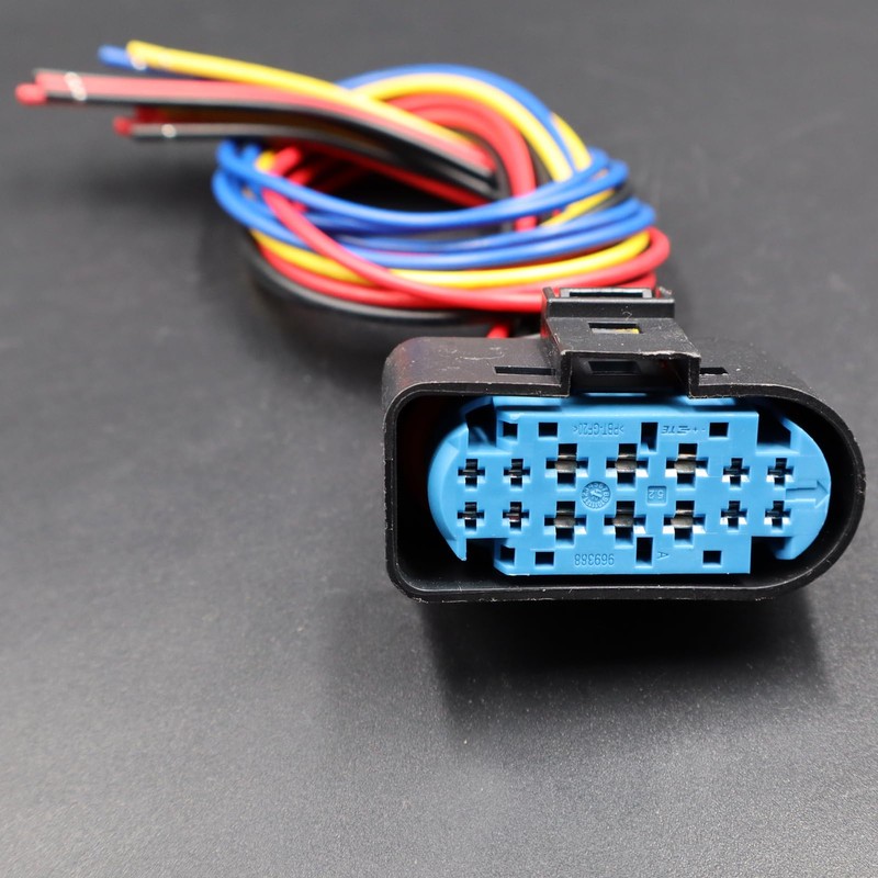 14-Pin Headlight Connector Pigtail Plug Compatible with Ford Focus 2012-2018