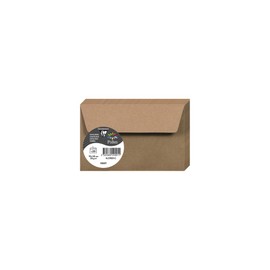 Clairefontaine 29001 °C Pack of 20 Pollen Envelopes 9 x 14 135 g Kraft Paper Brown