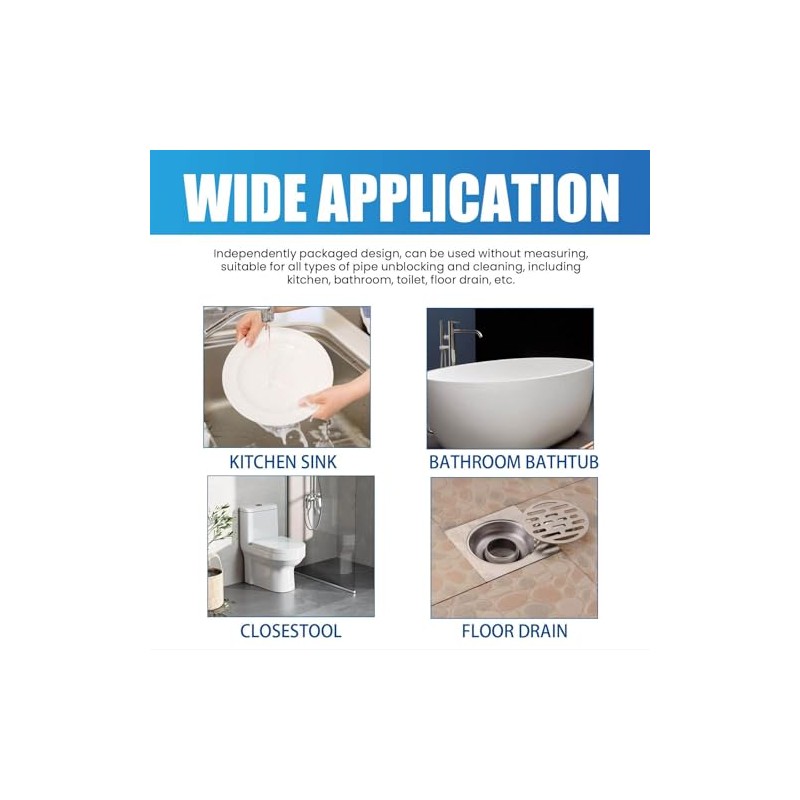 Pipeline Dredging Agent, Drain Clog Remover, Powerful Pipe Dredging Agent