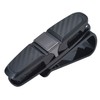 SEIWA W862 Twin Sunglass Holder, Black and Carbon Pattern
