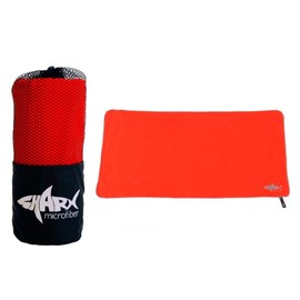 SHARX Toalla Deportiva Grande de Microfibra | Absorbente y fácil de Lavar | Ideal para Deportes y Actividades al Aire Libre | 80 x 160 cm