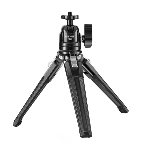 NEEWER TP29D Mini Tripod w/360° Ball Head, 1/4" Screw, 3kg