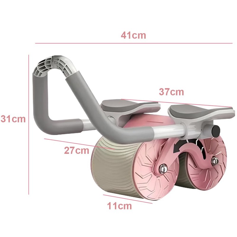 MTSDM Ab Roller Wheel and Pull Rope Set, Elbow Support