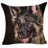 The Beach Stop Decorative Alsatian Dog Scatter Cushion Cover |