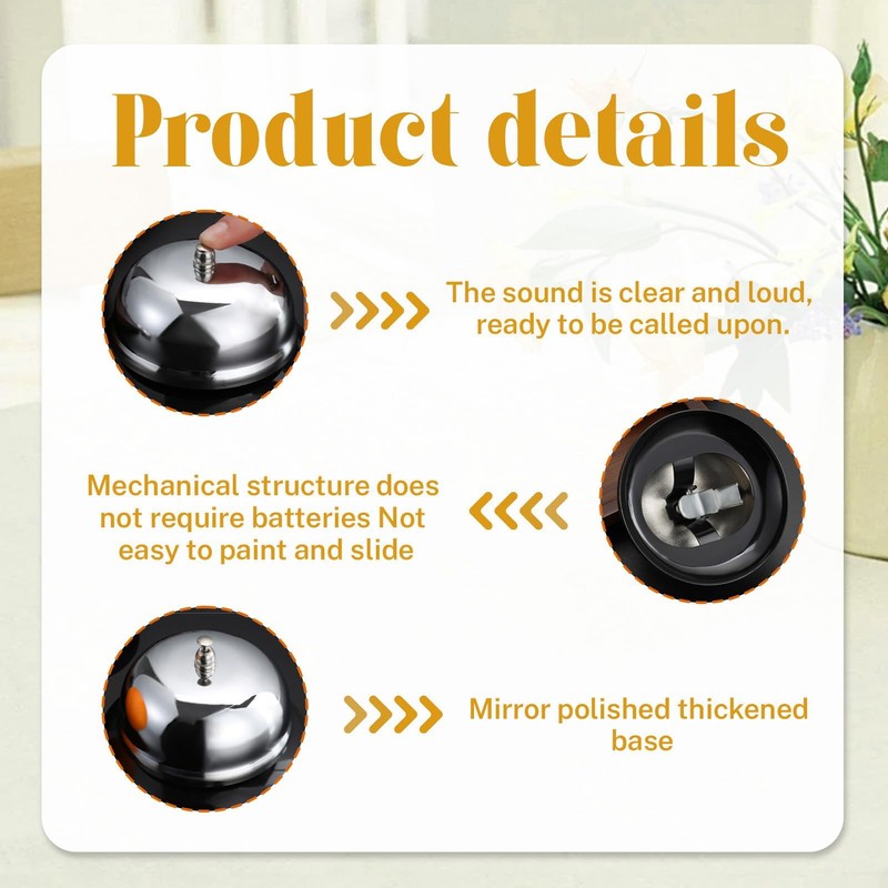 Reception Bell, Table Bell, Reception Bell, Table Bell, Call Bell,