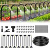 Automatic Drip Irrigation Kit - 50FT with Tool-Free Quick Connectors,