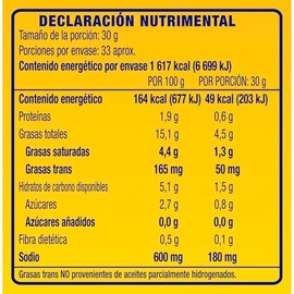 Hellmann’s Aderezo de Queso Cheddar para Snacks 1 L