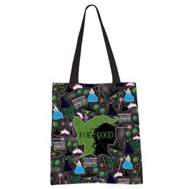 Musical Theatre Tote Bag The Musical Theater Fans Gift Stylish Gift For Broadway Lovers (BLK-For Good tote CA)