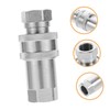 BUGUUYO Hydraulic Quick Connect Couplers with Dust Caps Hydraulic Quick