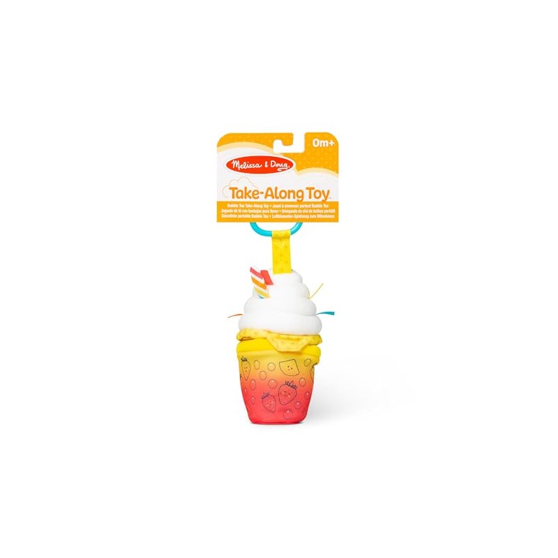 Melissa & Doug Té de Burbujas Multisensorial para Enganchar y