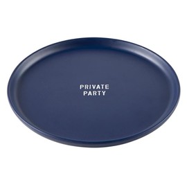 Santa Barbara Design Studio Small Plate Set Face-to-Face Designs Melamine Salad Plates, Set of 4, Private Party