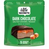 Little Secrets Dark Chocolate Caramel Nougat Bars | 5 Snack
