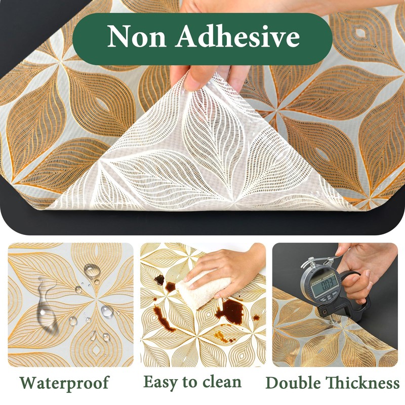 3D Drawer and Shelf Liner for Kitchen Cabinet: 12 in