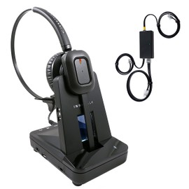 INNOTALK Wireless Headset - Includes Remote Answering Cable Compatible with Fanvil X4, X4G, X4U, X5U, X5U-R, X6U, X7, X7C, X210, X210i Phone