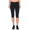 Danskin Women's Plus SizeCapri Legging Capri, Black, 2X