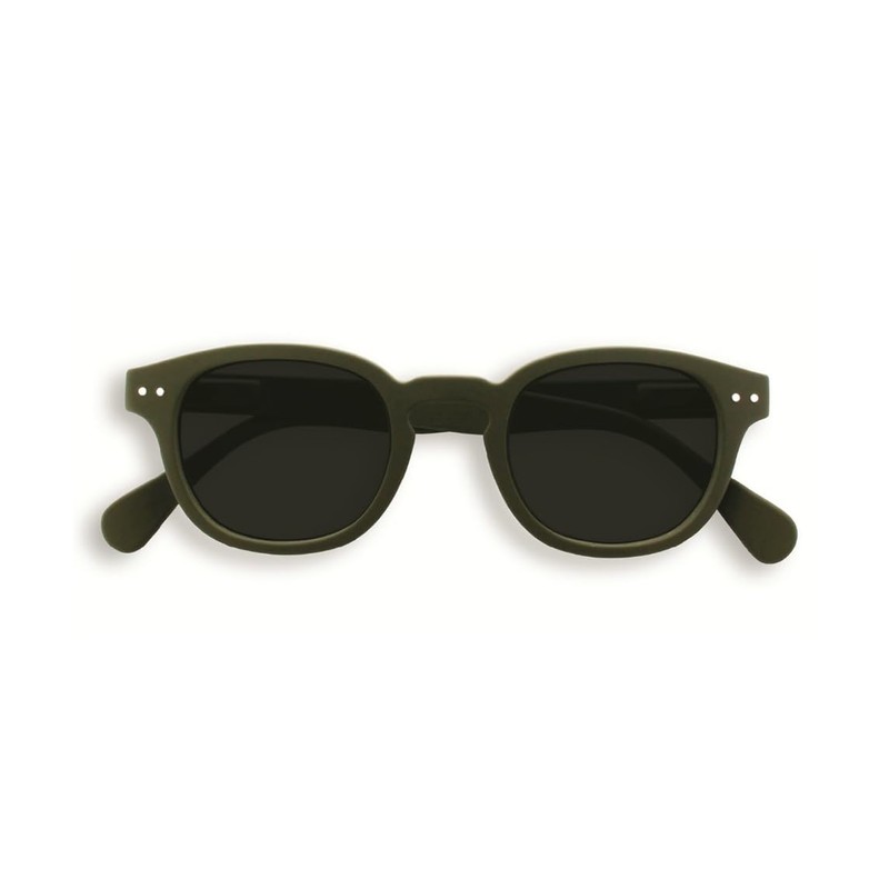 Ijipiji Sunglasses Men's Sunglasses #C Gold Green