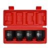 Mayouko 4PCS 1/2" Drive SAE Spindle Axle Nut Impact Socket