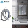 RespirAid Complete CPAP Maintenance Kit, Hose, Cleaning Brushes, Holder and