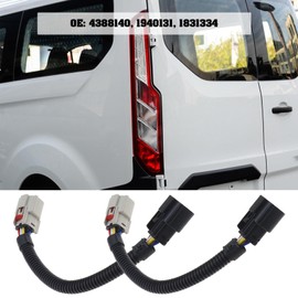 OTOTEC 2 Stück 8 Pins Rücklicht Selbsttrennender Kabelbaum 4388140 1940131 1831334 Kompatibel mit Ford Transit Mk6/Mk7/Mk8 Kabelbaumstecker