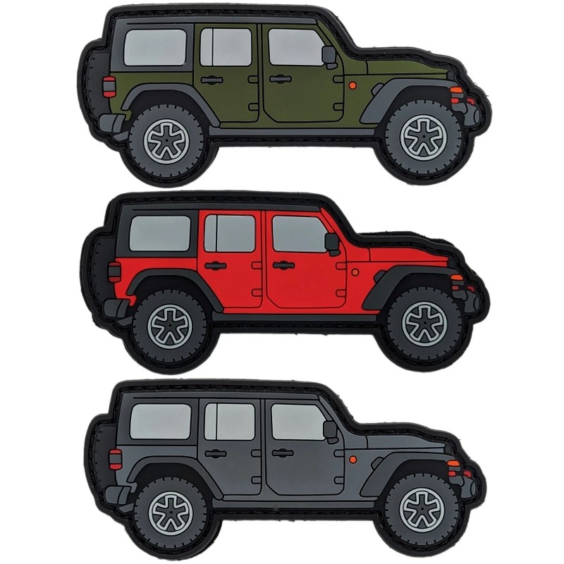 Unbranded Jeep Wrangler JL 4 Door PVC Rubber Patch Hook