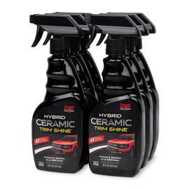 Stoner Car Care 92333-6PK Hybrid Ceramic Trim Shine Restores OEM Finish and Protects Plastic and Vinyl Trim for Automotive Interior and Exterior, Water-Based, 16 Fl Oz, Pack of 6