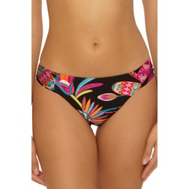 Trina Turk Women's Monaco Tab Side Pants, Cheeky Coverage, Beach Cover Ups, Luminary