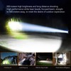 LED Camping Flashlight Professional High Brightness 2050lm USB Rechargeable Portable