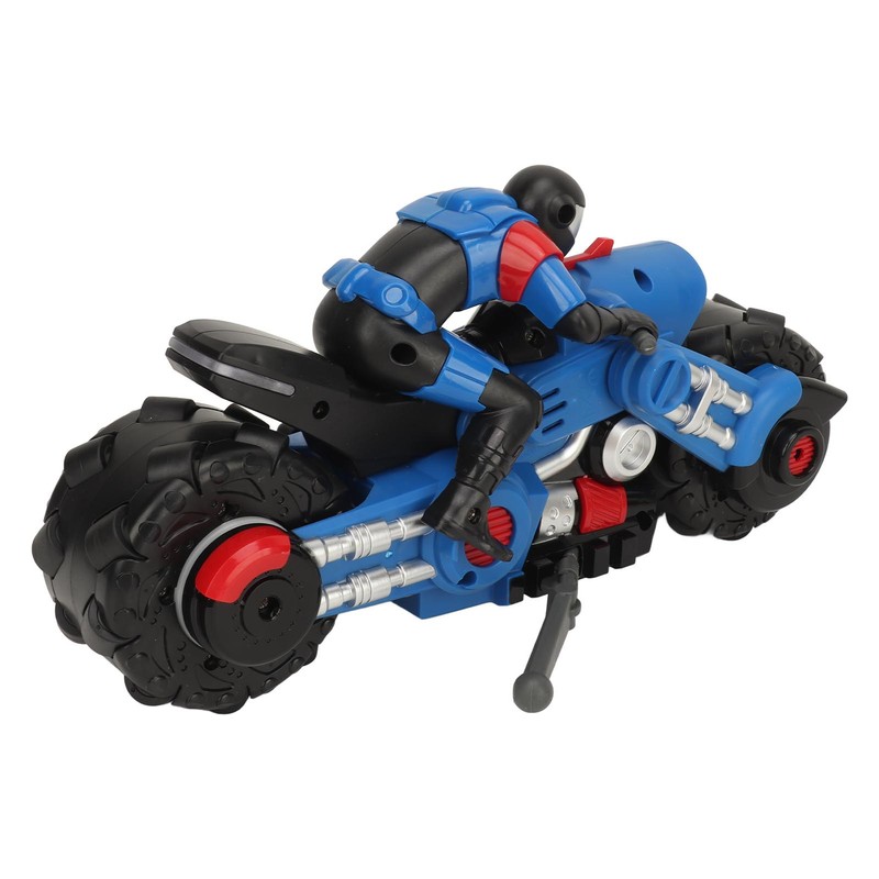 1:10 Scale Remote Control Motorcycle Toy High Speed RC Stunt