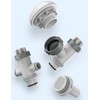 POOLHACKER Pool Filter Part Kit Set (Plunger Valve, Split Hose