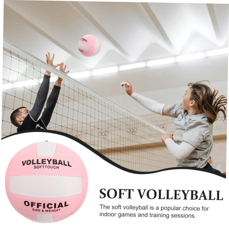 Baluue Soft Indoor Volleyball Pu Practice Ball for Training and