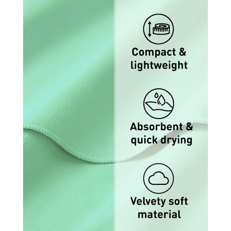 Fit-Flip Swimming towel – quick dry microfibre beach towel -