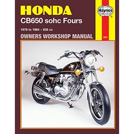 Honda CB650 sohc Fours (78 - 84) Haynes Repair Manual