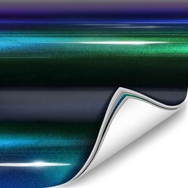 ColorFusion PPF by VViViD, Gloss Metallic Blue Chameleon Dry Apply PPF Vinyl Car Wrap Roll 6ft x 5ft