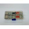 Ledangel Basics FuseBox – 100x Colour-Coded BS1362 Plug Fuses (1A–13A)