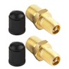 KIMISS Car Tire Inflating Valve, 2Pcs 1/8" NPT MPT Car