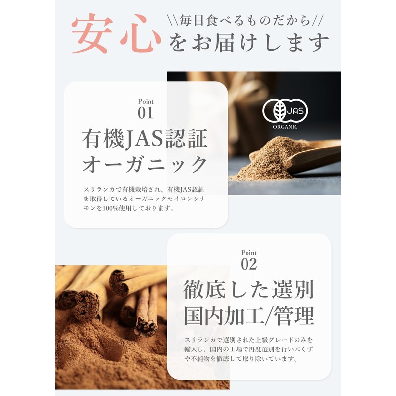 San'ta Rosa (サンタローサ) シナモンパウダー セイロン 100g シナモン セイロンシナモン オーガニック 有機JAS