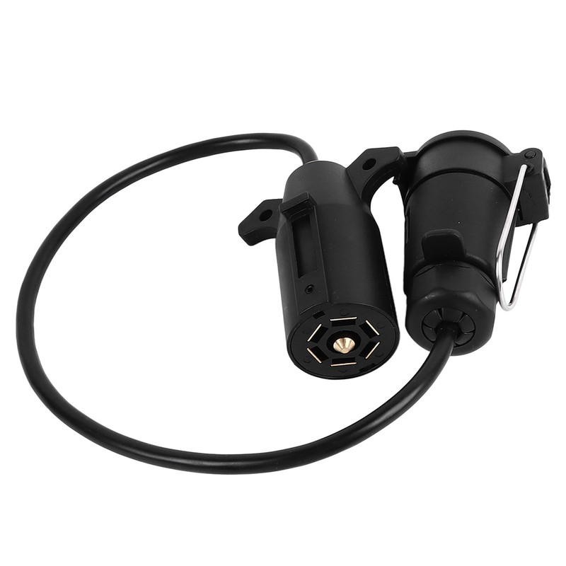 Trailer Plug Adapters 7 Pin Safe Reliable Durable Dual Head