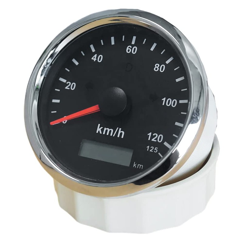 ELING KM/H GPS Speedometer Odometer 125KM/H Mileage Adjustable for Vessels